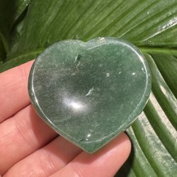 Aventurin sk�l hjerteformet sk�l