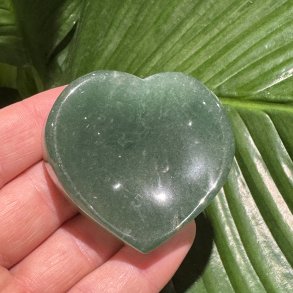 Aventurin sk�l hjerteformet sk�l