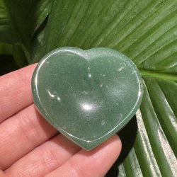 Aventurin sk�l hjerteformet sk�l
