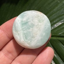 Caribisk calcit flad jumbo