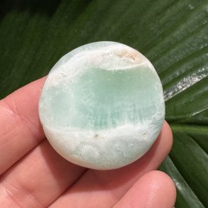 Caribisk calcit flad jumbo