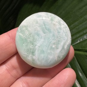 Caribisk calcit flad jumbo