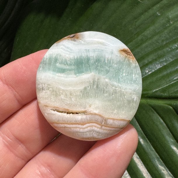 Caribisk calcit flad jumbo