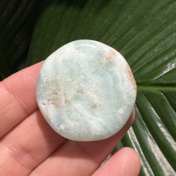 Caribisk calcit flad jumbo