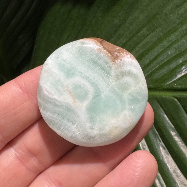 Caribisk calcit flad jumbo