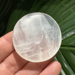 Hvid calcit flad jumbo