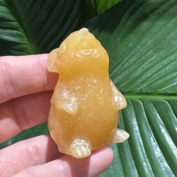 Orange calcit mus
