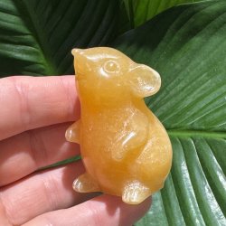 Orange calcit mus