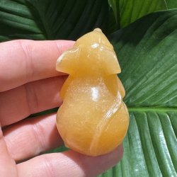 Orange calcit mus