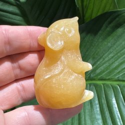 Orange calcit mus