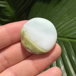 Chrysopras flad jumbo