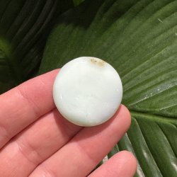 Chrysopras flad jumbo