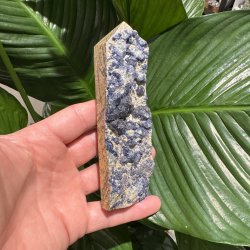 Bl�b�r Fluorit t�rn Mongoliet 141mm