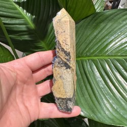 Bl�b�r Fluorit t�rn Mongoliet 141mm