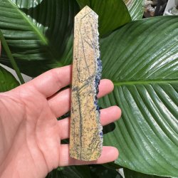 Bl�b�r Fluorit t�rn Mongoliet 141mm