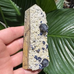 Bl�b�r Fluorit t�rn Mongoliet 127mm