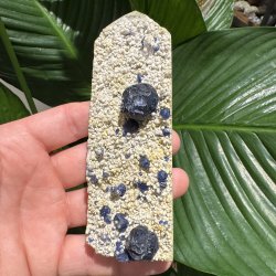 Bl�b�r Fluorit t�rn Mongoliet 127mm