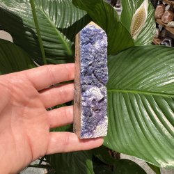 Bl�b�r Fluorit t�rn Mongoliet 128mm