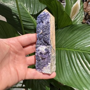 Bl�b�r Fluorit t�rn Mongoliet 128mm