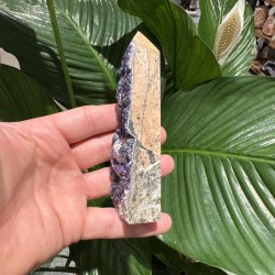 Bl�b�r Fluorit t�rn Mongoliet 128mm