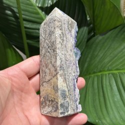 Bl�b�r Fluorit t�rn Mongoliet 142mm