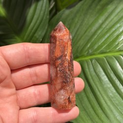 Hematoid kvarts t�rn 82 mm