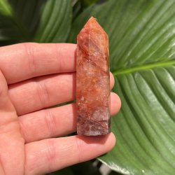 Hematoid kvarts t�rn 75 mm