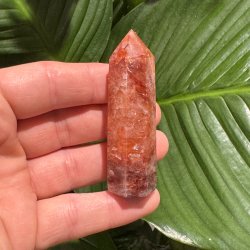 Hematoid kvarts t�rn 75 mm