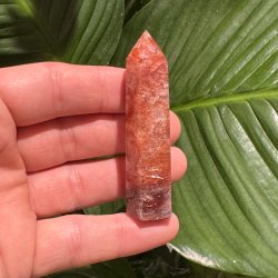 Hematoid kvarts t�rn 75 mm