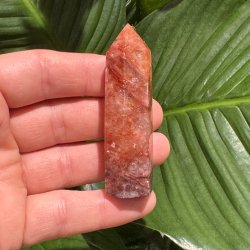 Hematoid kvarts t�rn 75 mm