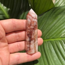 Hematoid kvarts t�rn 80 mm