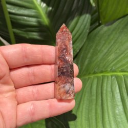 Hematoid kvarts t�rn 74 mm