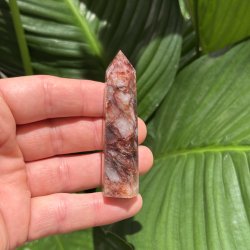 Hematoid kvarts t�rn 74 mm