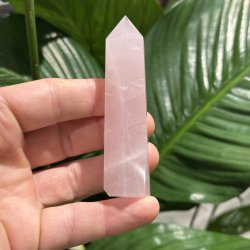 Rosenkvarts t�rn 90mm
