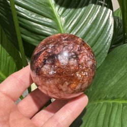 Hematoid kvarts kugle 69mm