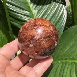 Hematoid kvarts kugle 69mm