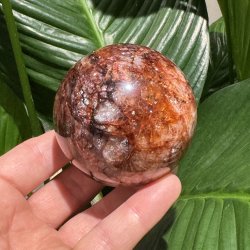 Hematoid kvarts kugle 69mm