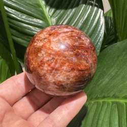 Hematoid kvarts kugle 69mm