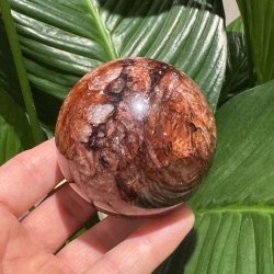 Hematoid kvarts kugle 69mm