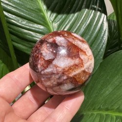 Hematoid kvarts kugle 62mm