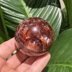 Hematoid kvarts kugle 62mm