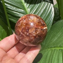 Hematoid kvarts kugle 62mm