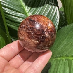 Hematoid kvarts kugle 62mm