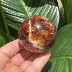 Hematoid kvarts kugle 62mm
