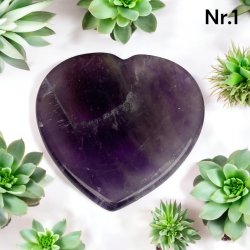Ametyst hjerte skle