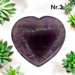 Ametyst hjerte skle