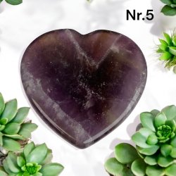 Ametyst hjerte skle