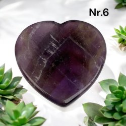 Ametyst hjerte skle