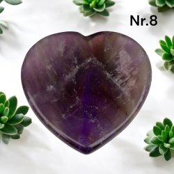 Ametyst hjerte skle