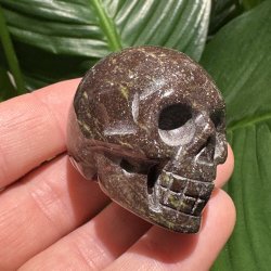 Drageblods jaspis skull